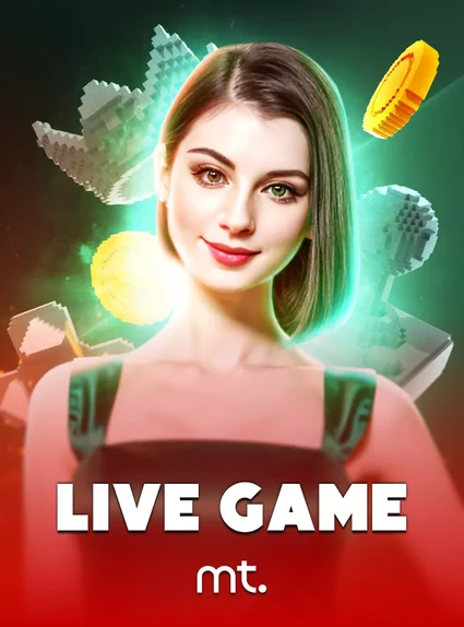 ภาพปกเกม Live Game (ดีลเลอร์หญิงพื้นเขียว) หมวดคาสิโนสด ประกอบหัวข้อทุกเกม