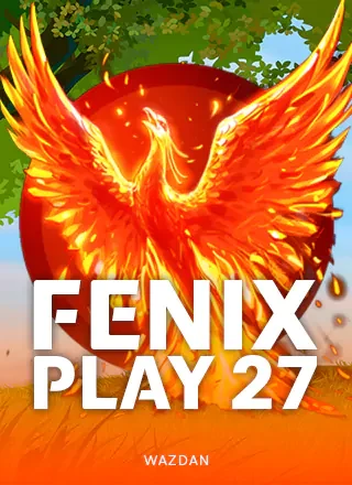 ภาพปกเกม Fenix Play 27 (ฟีนิกซ์สีส้มกางปีก) หมวดWazdan ในตารางเกมหน้าแรก